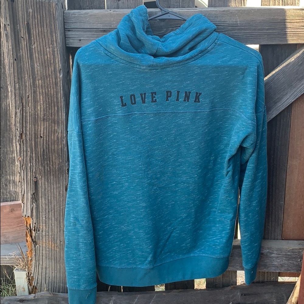 Victoria secret pink sweater size small in blue - Picture 6 of 6